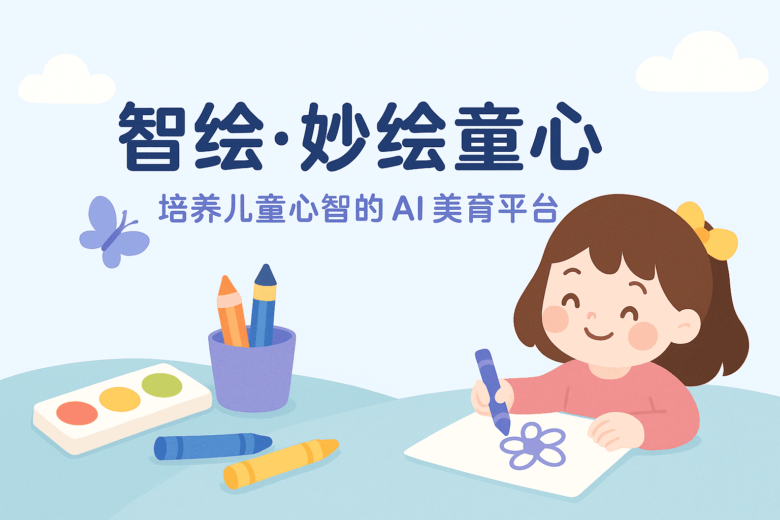 儿童绘画展示